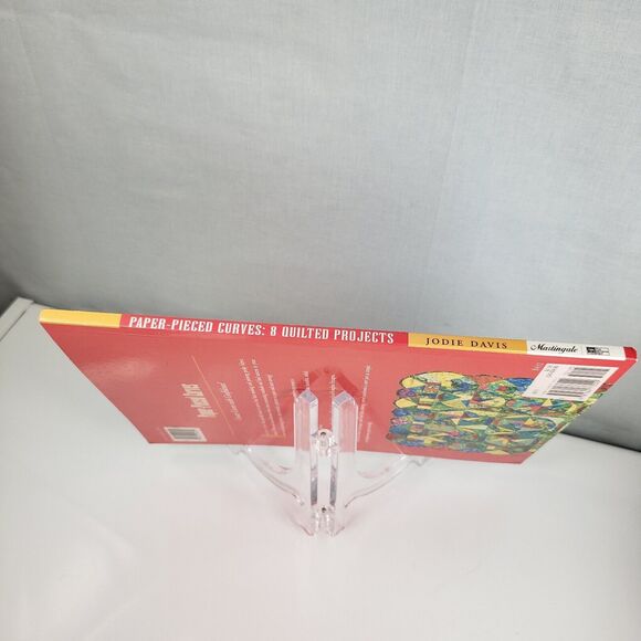 Paper Pieced Curves 8 Quilted Projects by Jodie Davis 2000 Patchwork Patterns - Picture 12 of 15